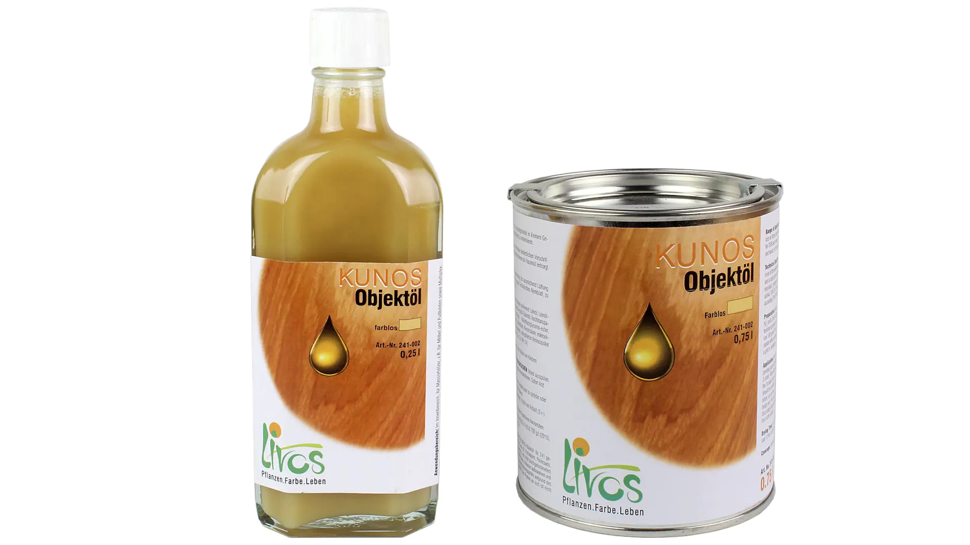 Huile pour objets Kunos de Livos Huile pour objets Kunos de Livos