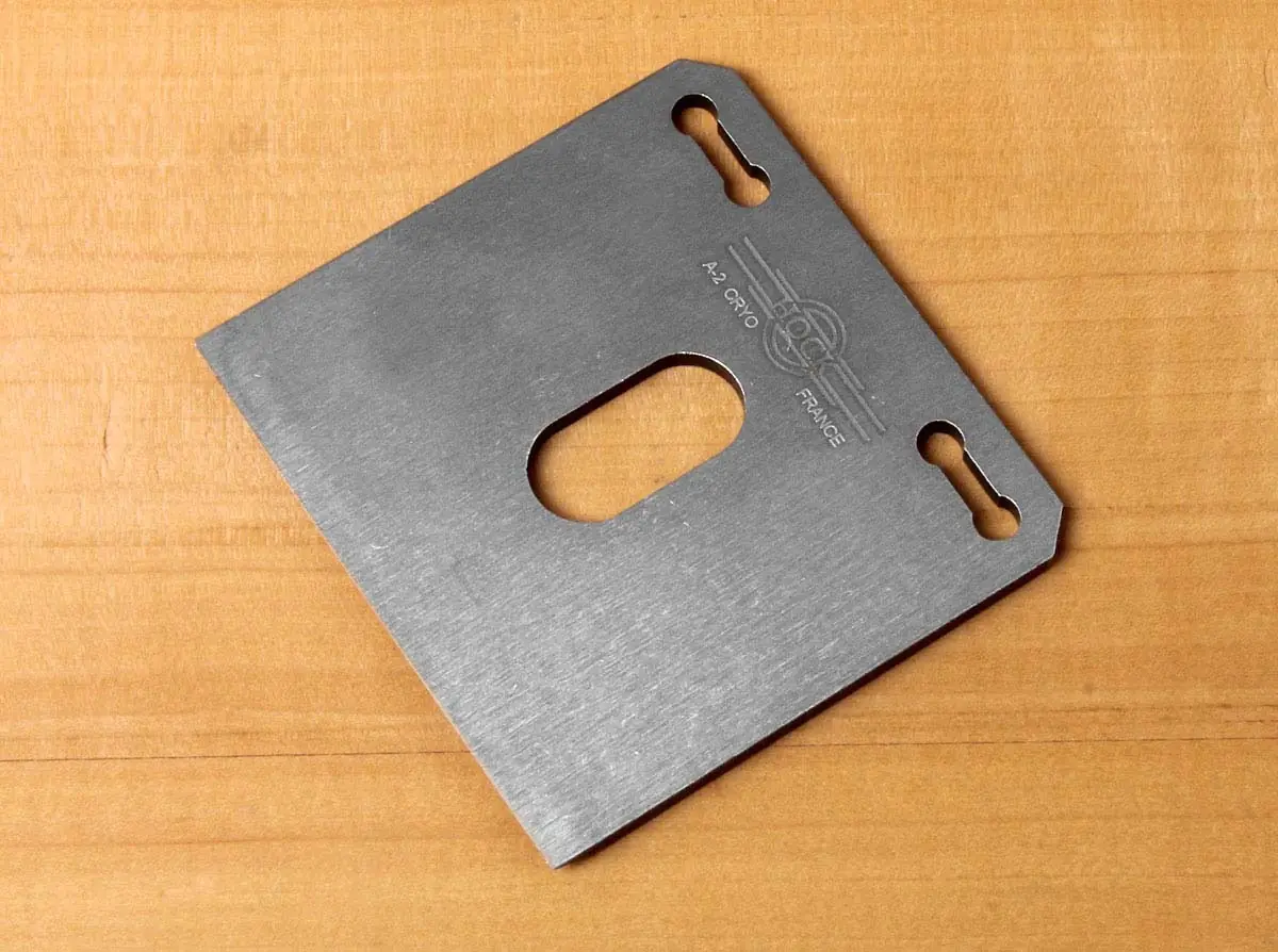 Lame A2 pour Vastringues STANLY et RECORD N ° 151 (2-1/8 po = 54 mm) HOCK Lame A2 pour Vastringues STANLY et RECORD N ° 151 (2-1/8 po = 54 mm) HOCK