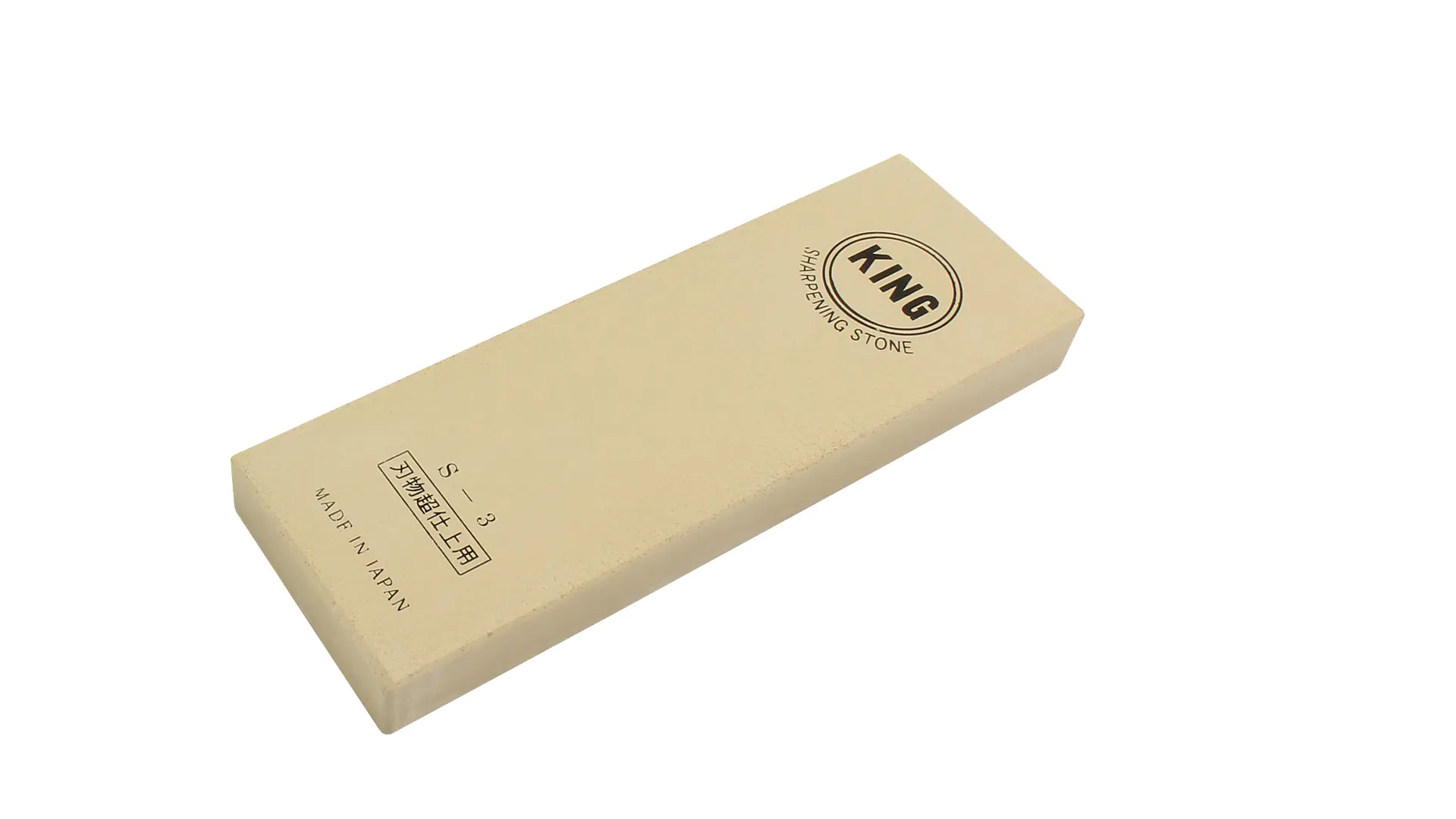 Pierre à Aiguiser Grain Fin 6000 Taille 185 x 62 x 19 mm - Sans Support KING