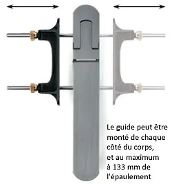 Rabot Feuilleret VERITAS avec lame en acier PM-V11 Rabot Feuilleret VERITAS avec lame en acier PM-V11