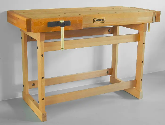 Etabli Scandi Plus 1425 Longueur totale 1453 mm Longueur du plan de travail 1326 mm SJOEBERGS