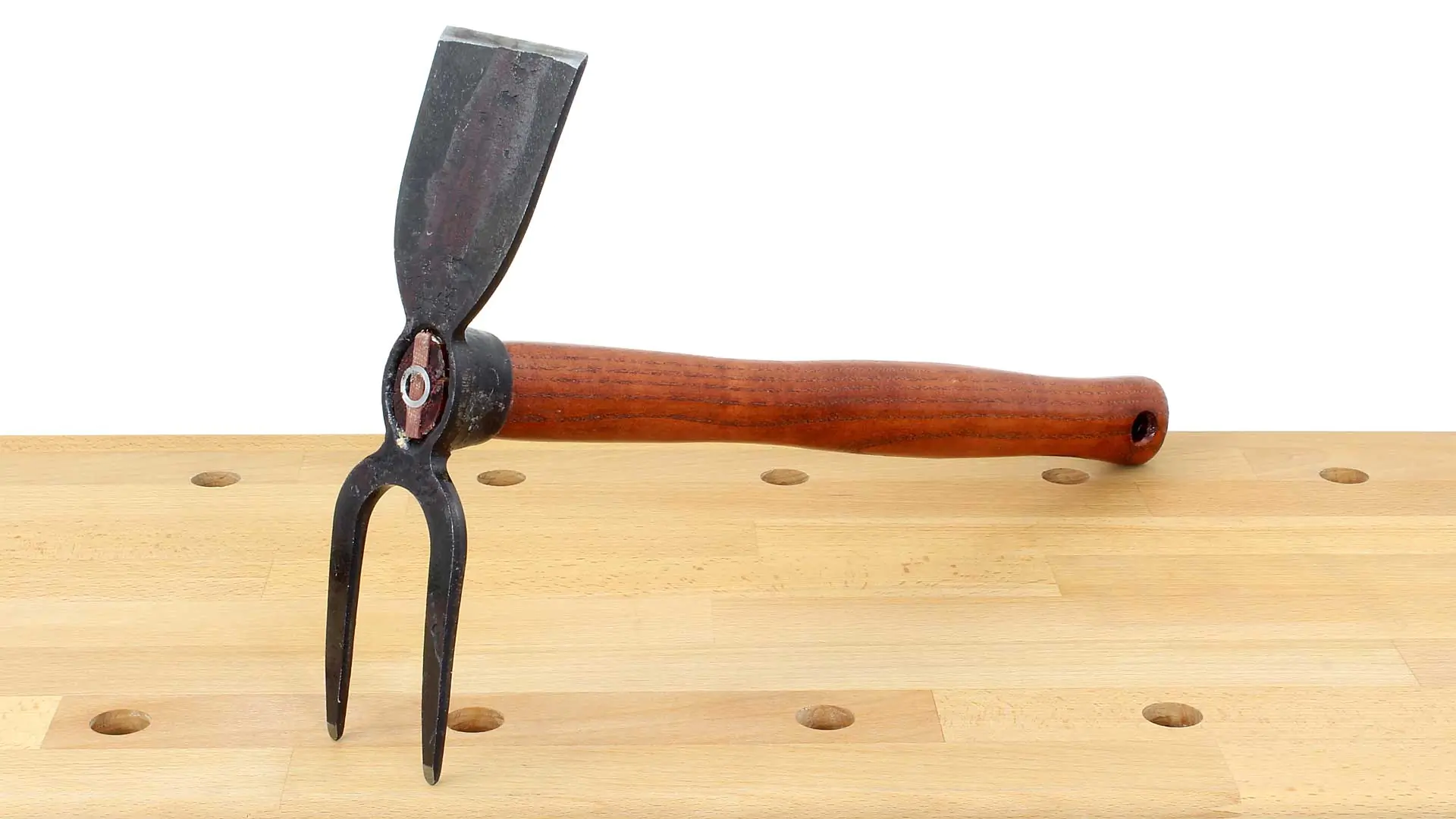 Binette de Jardin avec Lame Large et 2 Griffes Longueur Totale 40 cm