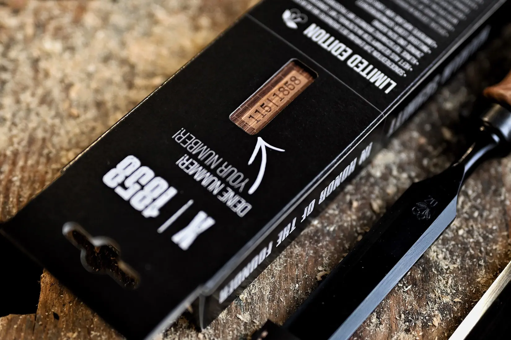 Ciseau à bois 20 mm Founder's Black Edition KIRSCHEN