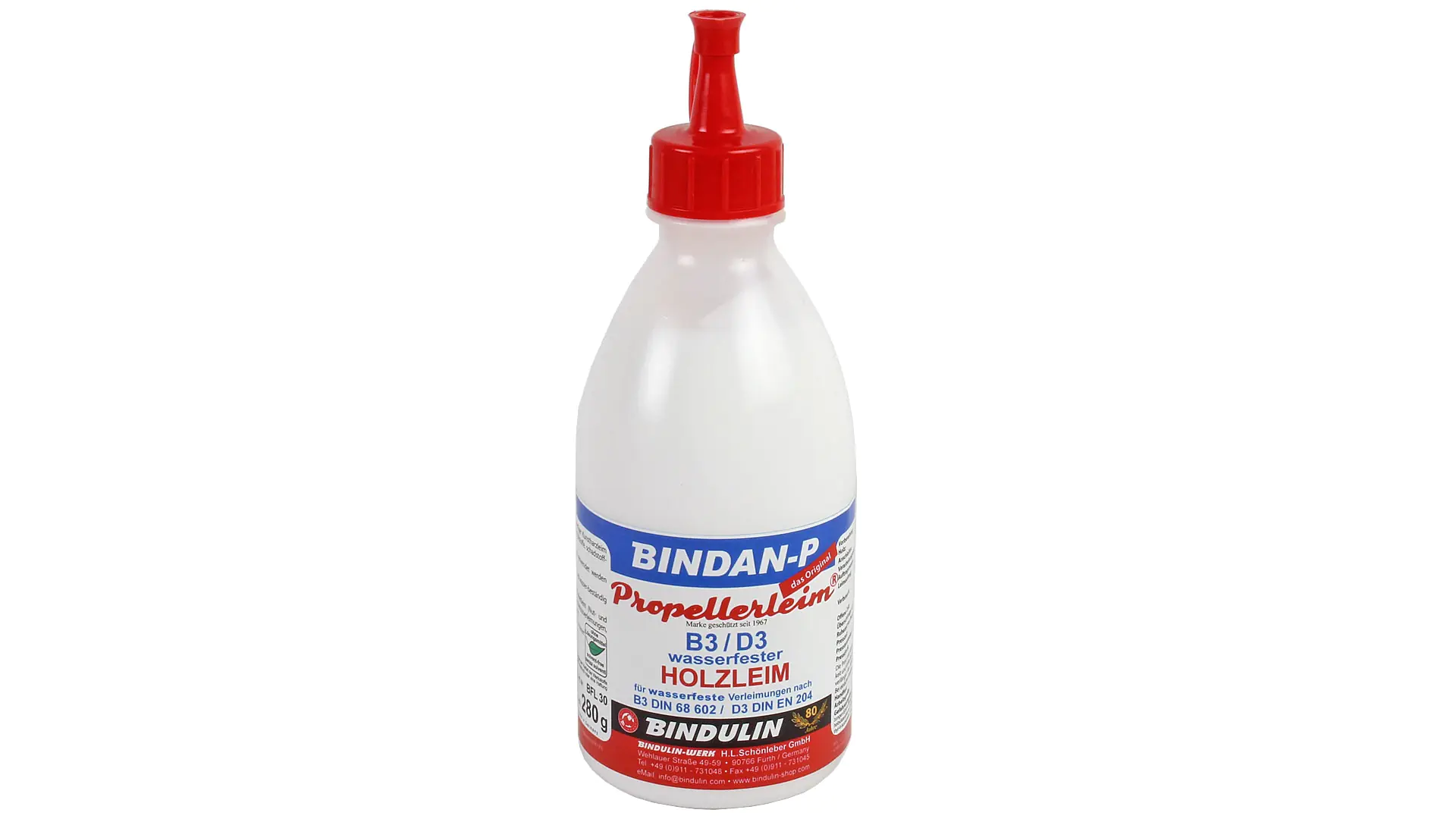 BINDAN-P Wood Glue Propeller Glue Bottle 280g