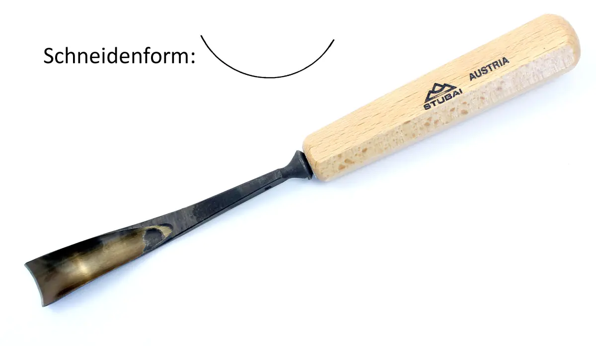 Gouge Bombée Coupe 8 - 2 mm STUBAI