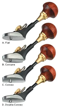 Rabot de Paume avec Semelle Plate Largeur de la Lame 3/8 pouce (9.5 mm) VERITAS