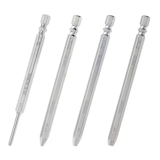 4-in-1 105mm jeux d'extracteurs pour vis à tête cylindrique ENGINEER