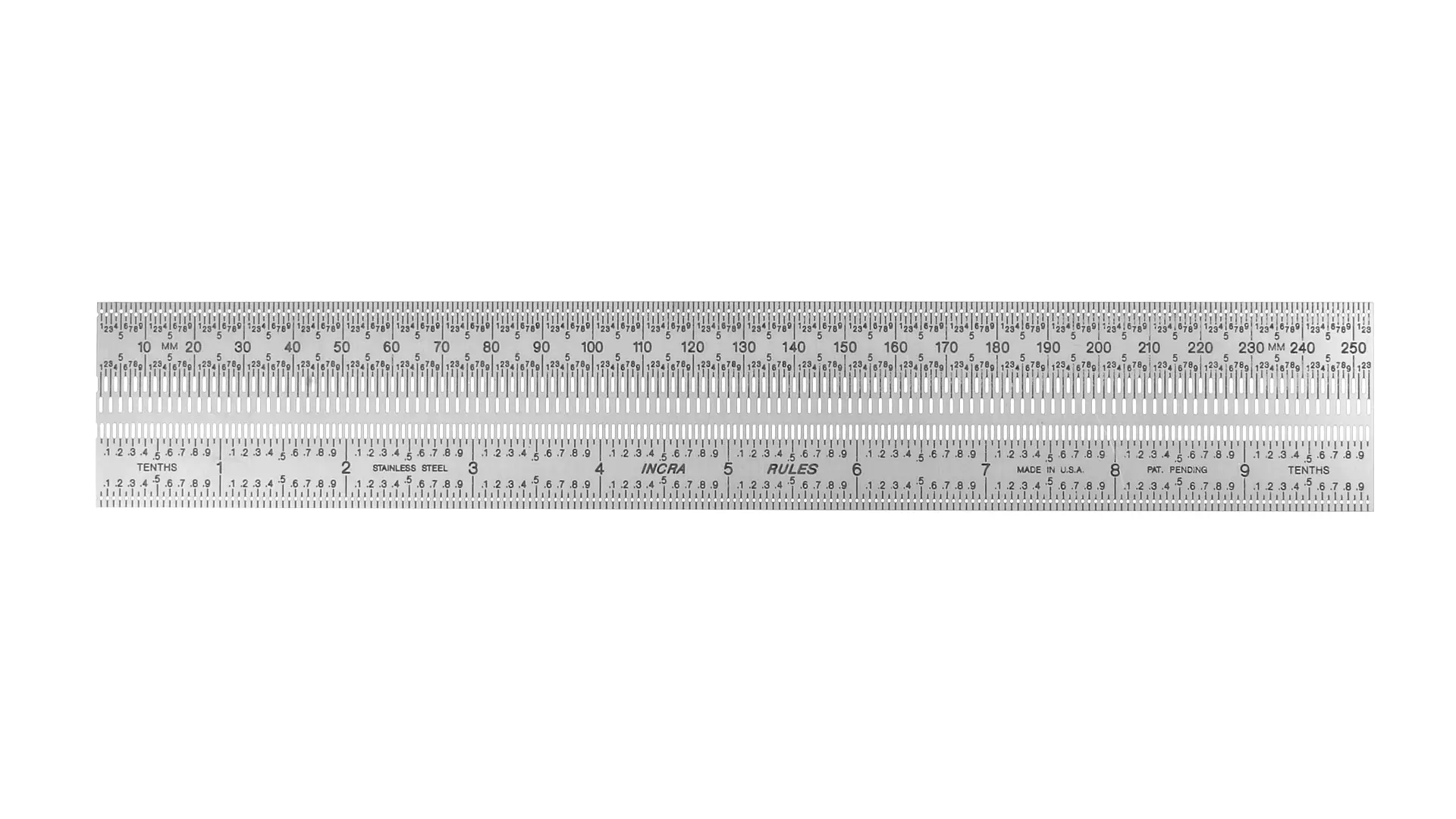 Règle de Marquage INCRA 10 pouces / 250 mm
