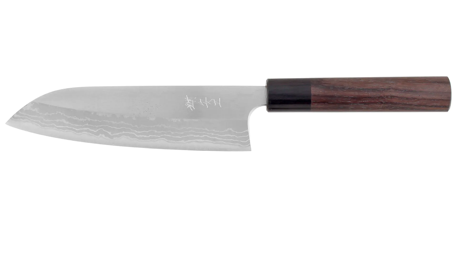 Santoku - Couteau Tout Usage Lame en Acier Blanchi 165mm KITAOKA SERIES par KATSUSHIGE ANRYU