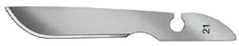 Lame de Scalpel Non Stérile N ° 21