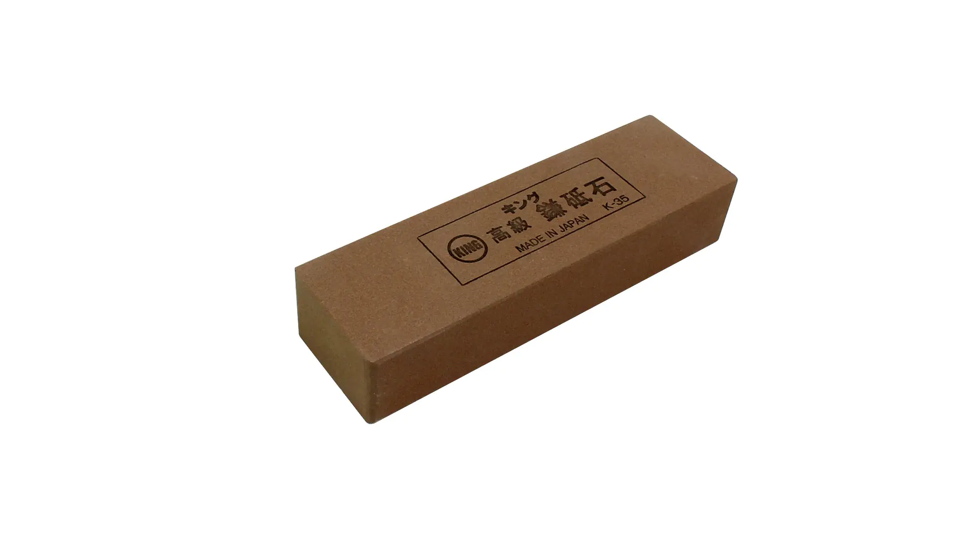 Pierre à Aiguiser Japonaise pour Faucilles 800 Taille 129x39x26mm KING