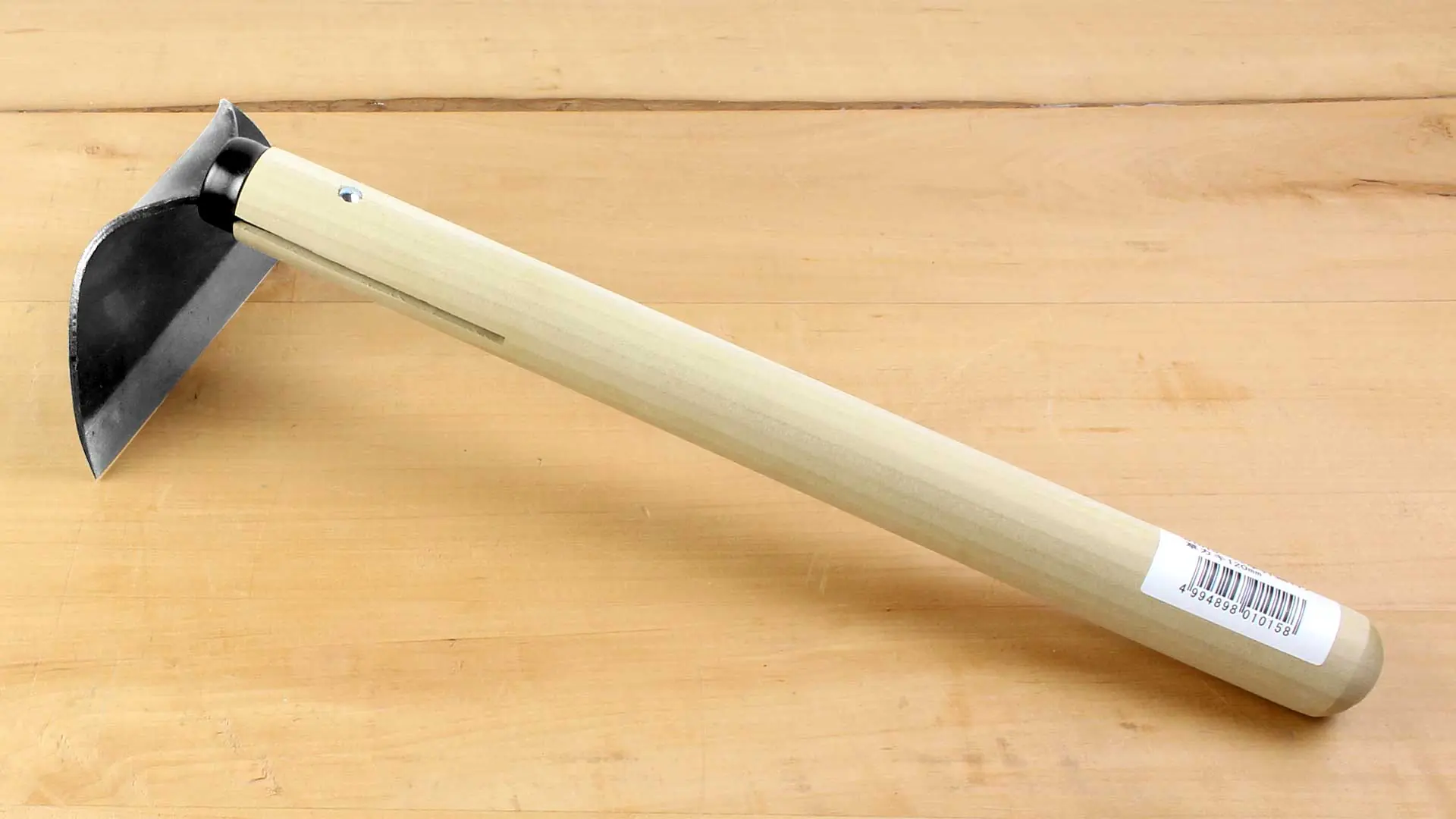 Houe Large Japonaise (Kusa Kaki) Laminée Largeur 120 mm Manche 300 mm TSUKURU