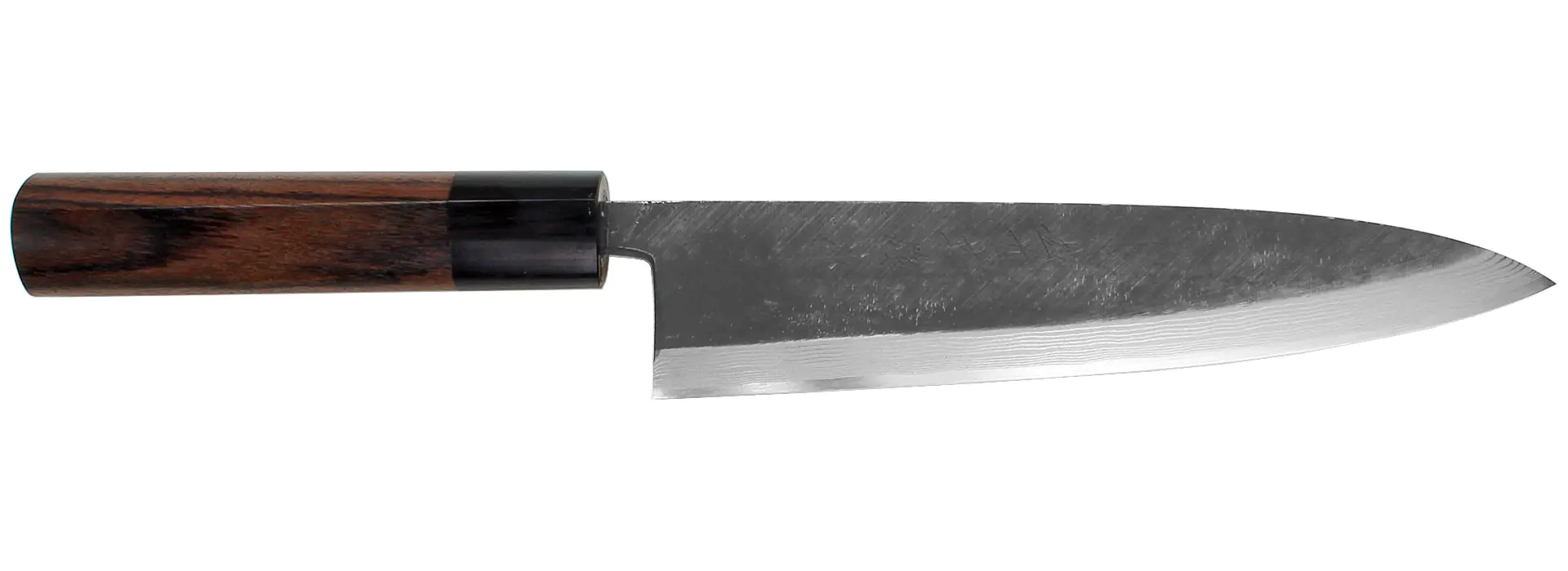 Mioroshi Hocho - Couteau Tout Usage Suminagashi / Lame en Acier Blanchi 210 mm HIDEO KITAOKA