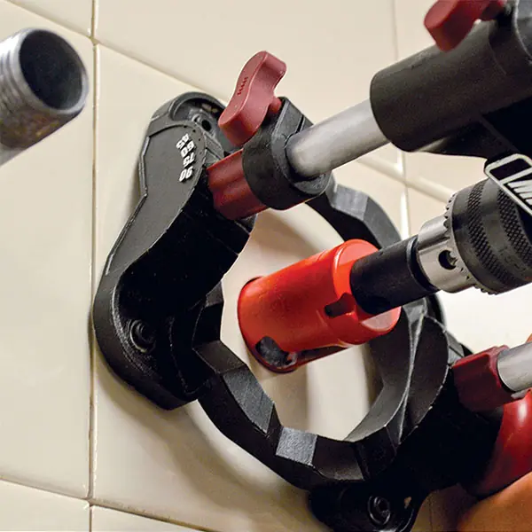 Support de perçage DrillMate (queue hexagonale et mandrin) MILESCRAFT Support de perçage DrillMate (queue hexagonale et mandrin) MILESCRAFT