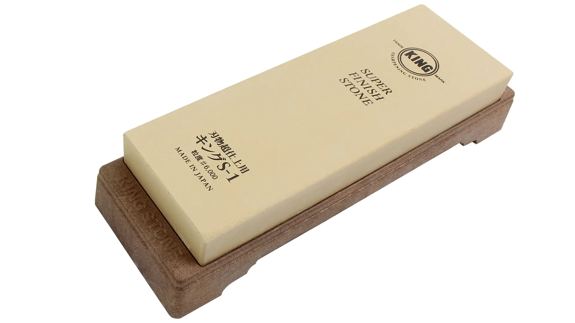 Pierre à Affuter Japonaise 6000 Taille 210x73x22mm KING