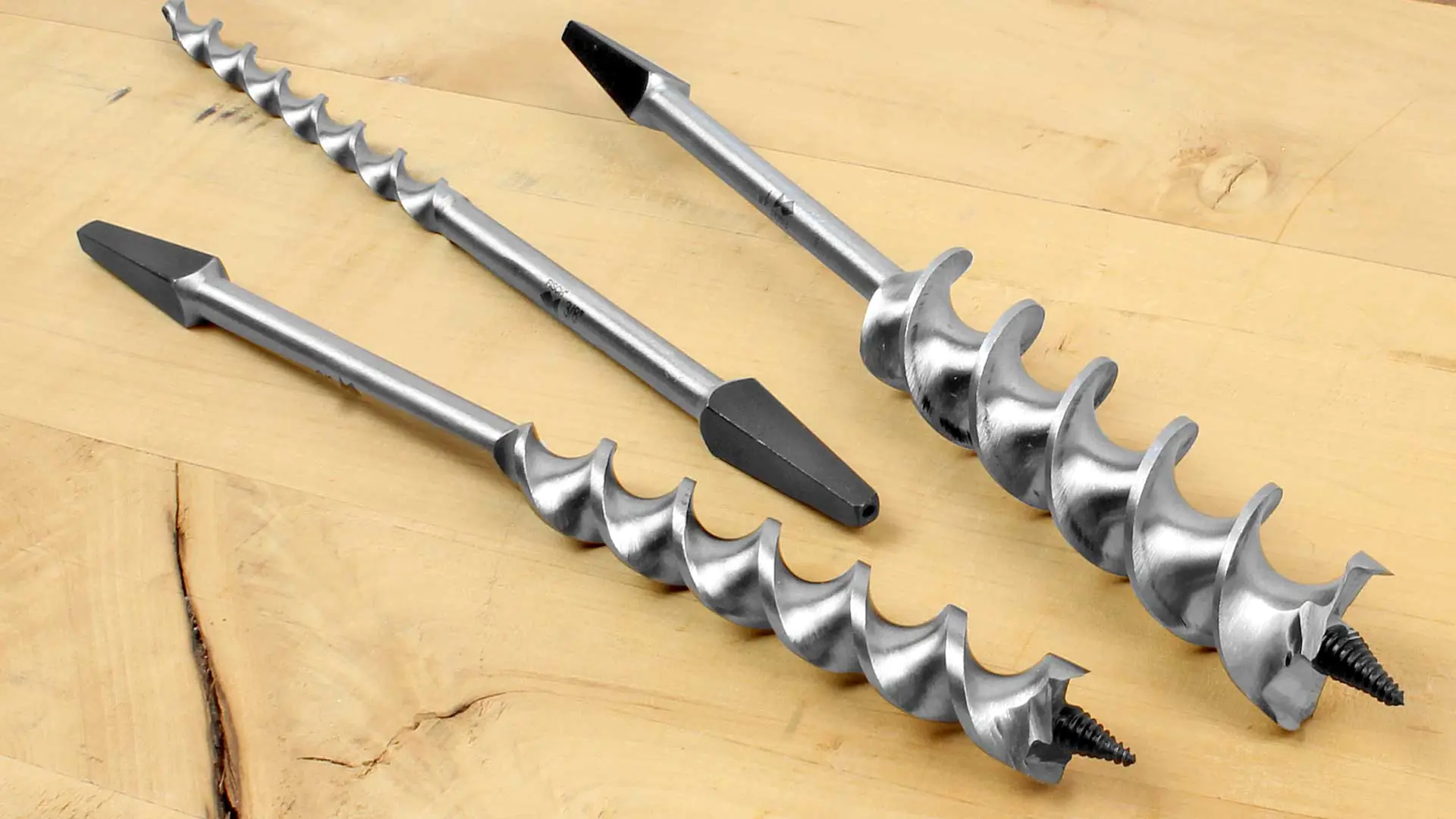 Foret de Tarière Jennings Modèle D = 3/8 pouce (9.52 mm) LT 9 po (229 mm) à Queue Conique Carrée FISCH Foret de Tarière Jennings Modèle D = 3/8 pouce (9.52 mm) LT 9 po (229 mm) à Queue Conique Carrée FISCH
