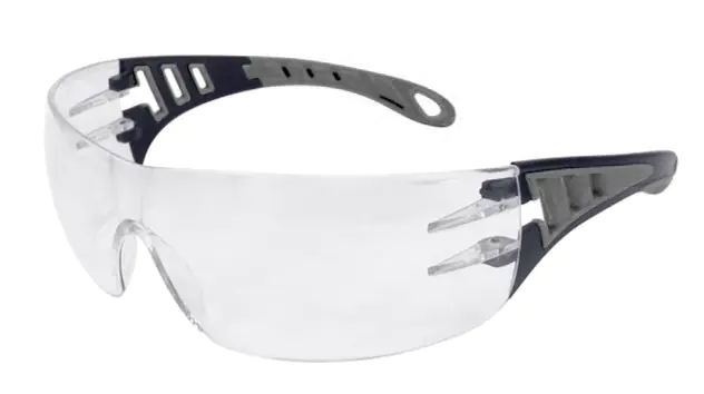 Lunettes de protection EVO transparentes noir/gris