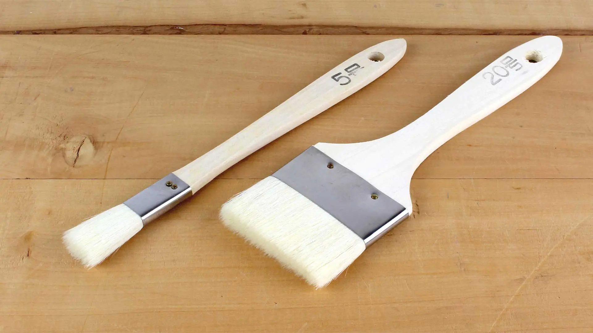 Pinceaux en poils de mouton de la meilleure qualité
