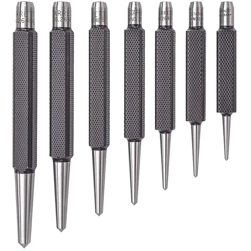 Lot de 7 Pointeurs de Centre STARRETT Série 264