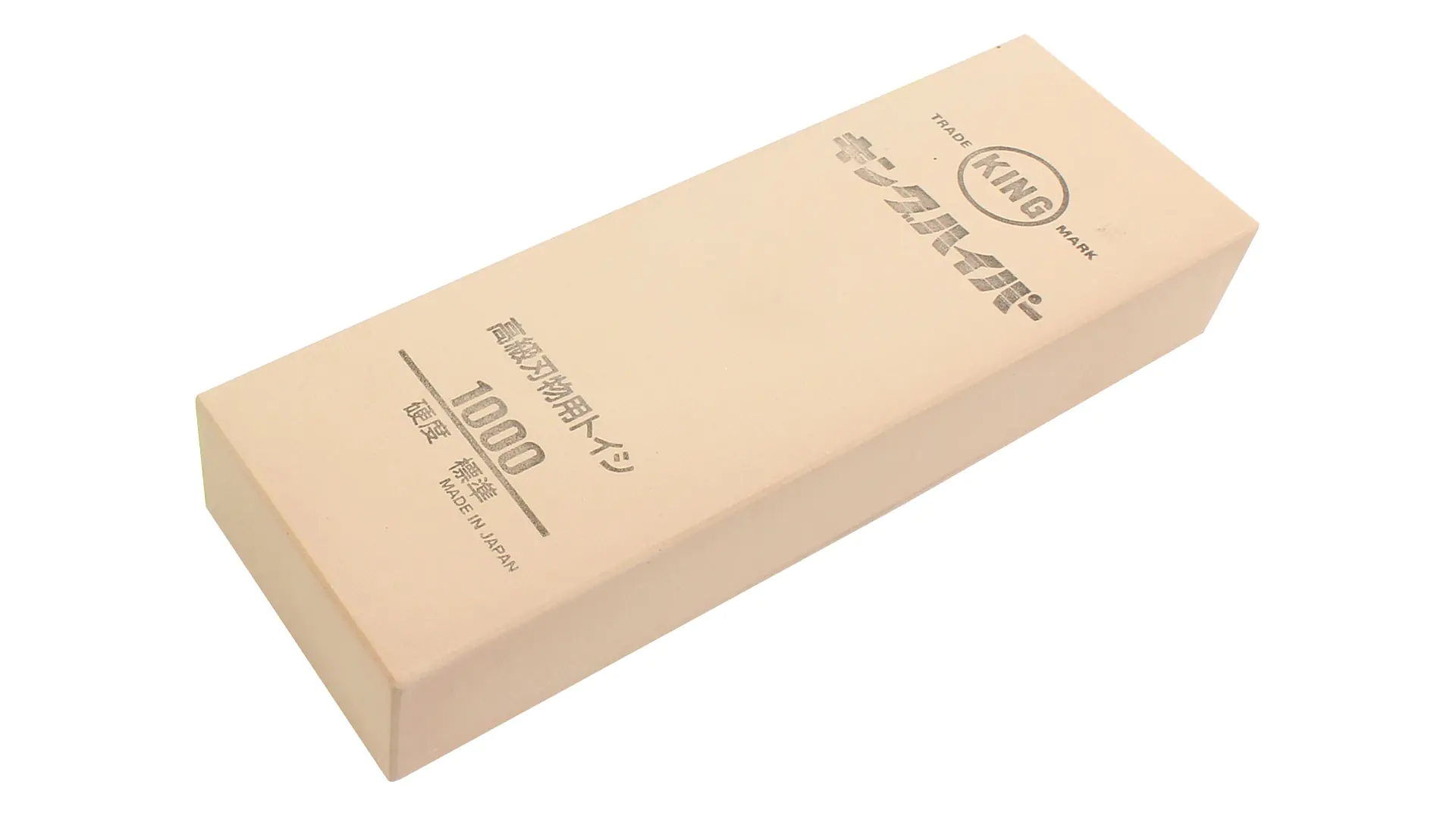Pierre à Aiguiser Japonaise KING Hyper Grain Standard 1000 Taille 205x70x34mm