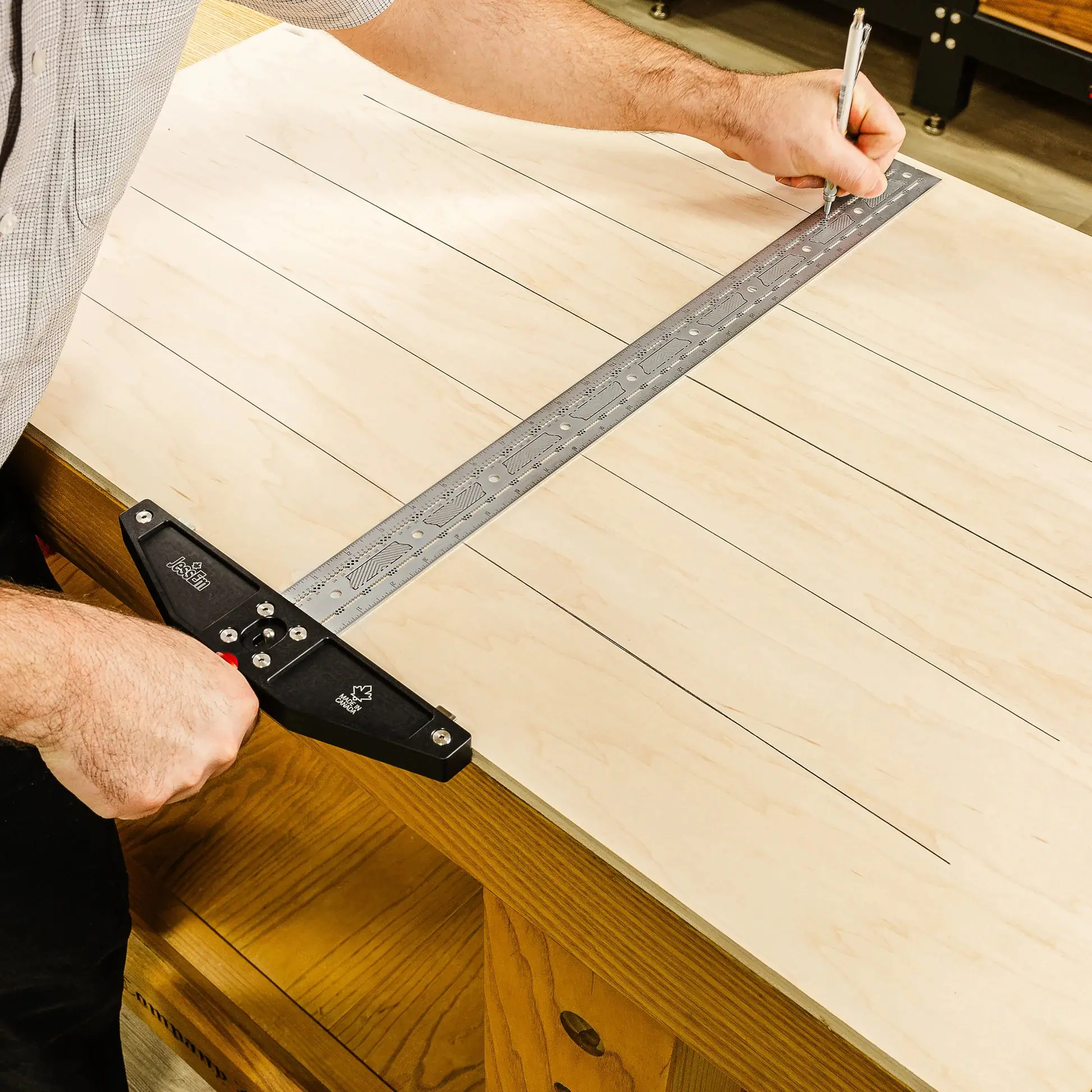 Équerre de précision Sword T 600 mm "Claymore" JessEm