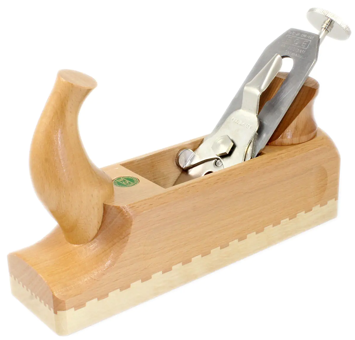 Rabot Jack 703 Primus Allemand avec Semelle en Charme et réglage de la lame ECE Rabot Jack 703 Primus Allemand avec Semelle en Charme et réglage de la lame ECE