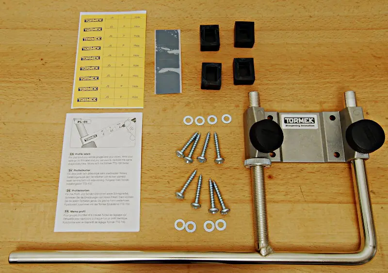 BGM-100 Kit de Montage pour Pierre à Aiguiser TORMEK