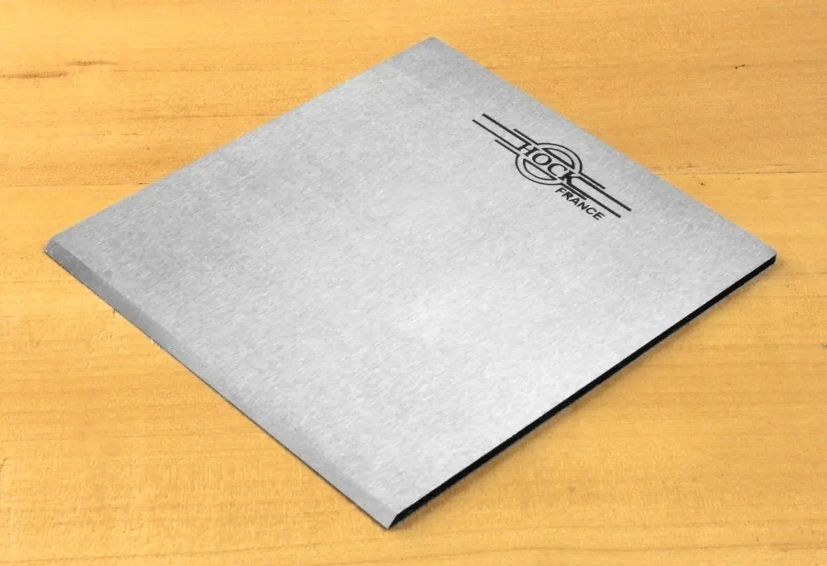 Lame de Racloir 76 x 70 x 2mm pour HOCK N ° 80 Lame de Racloir 76 x 70 x 2mm pour HOCK N ° 80