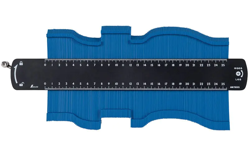 Contour gauge verrouillable 250 mm SHINWA