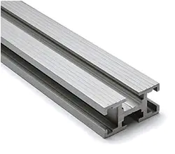 Rail à rainures en T quadruple VERITAS