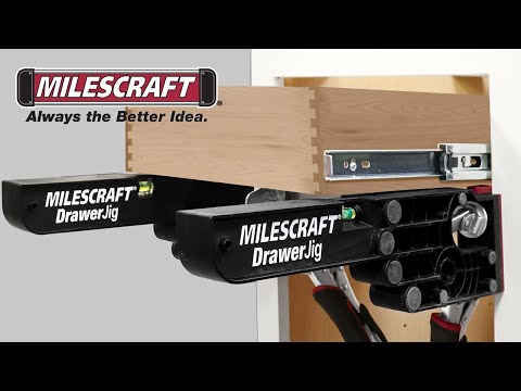 DrawerJig™ - Aide au montage de tiroirs MILESCRAFT