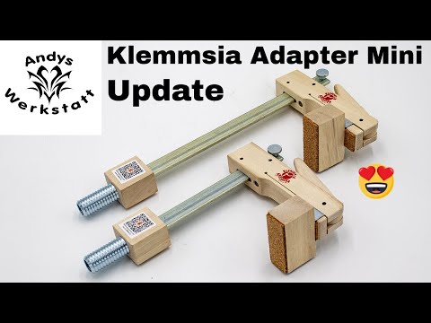 Adaptateur d'Etabli KLEMMSIA Basic Mini, Hauteur de Travail 150 mm pour Trous Ronds de 25.4 mm