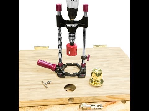 Support de perçage DrillMate (queue hexagonale et mandrin) MILESCRAFT