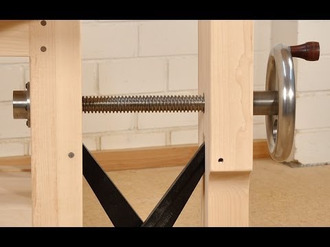 Glide C (Fonte) Quincaillerie de Base pour Etau à Jambe BENCHCRAFTED