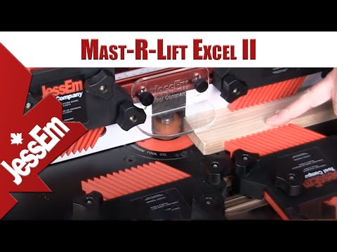 JessEm Mast-R-Lift Excel II avec Plateau en Phénolique Laminé 610 x 813 mm