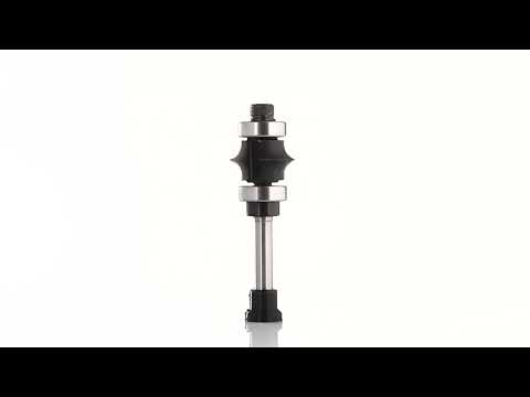 Fraise à Bordure de Feuille avec Double Roulement TCT D=25.4mm B=13mm L=66mm R=4.8mm S=6mm KLEIN